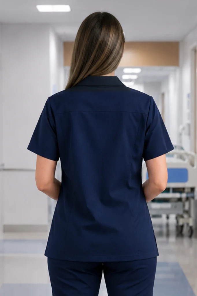 Scrub Top with Sport Collar - Imagen 3