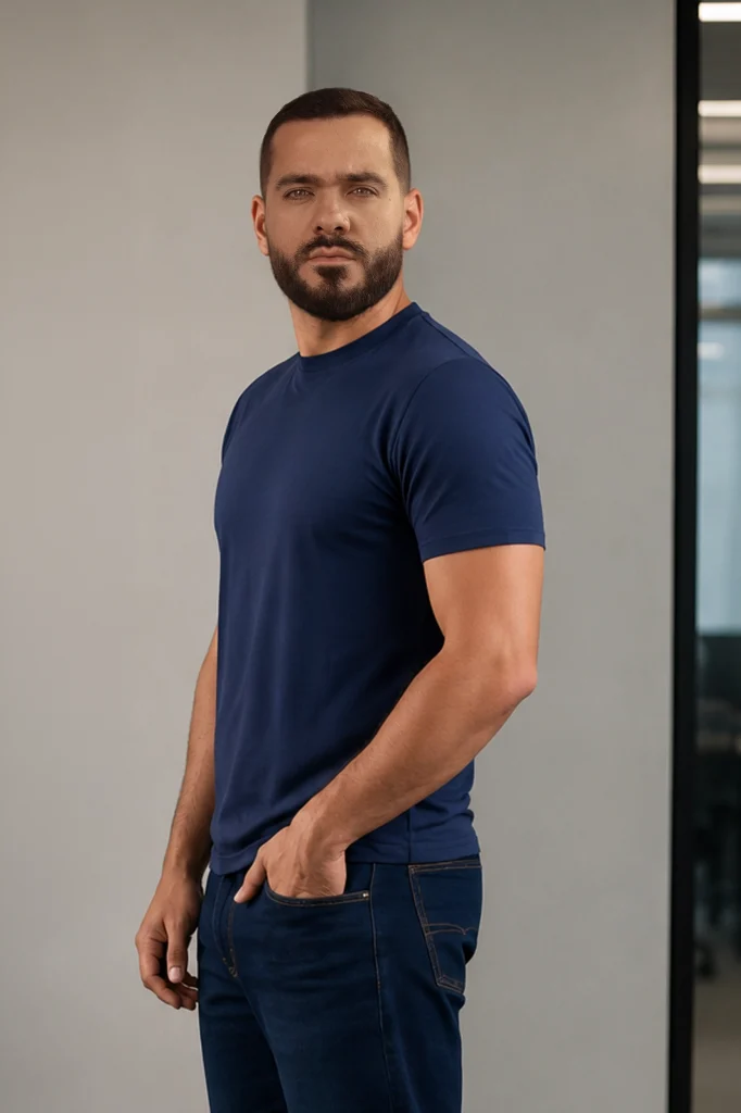 Short-Sleeve Crew Neck T-Shirt (Men / Women) - Imagen 5