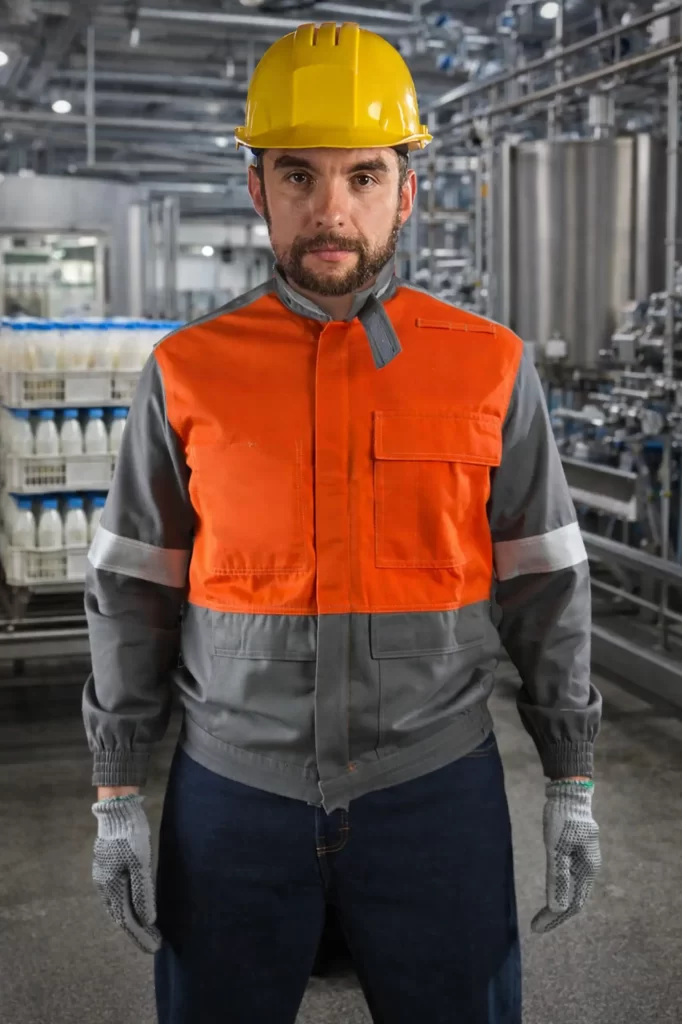 Contrast Work Jacket