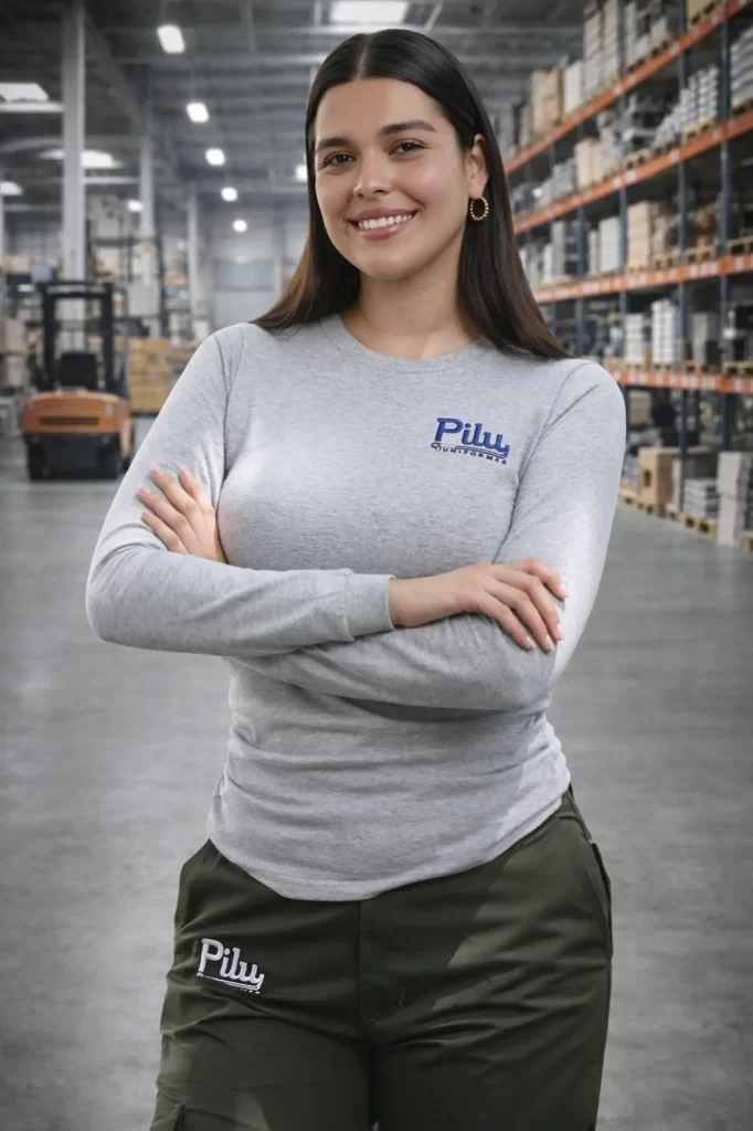 Women’s Long-Sleeve Crew Neck T-Shirt - Imagen 2