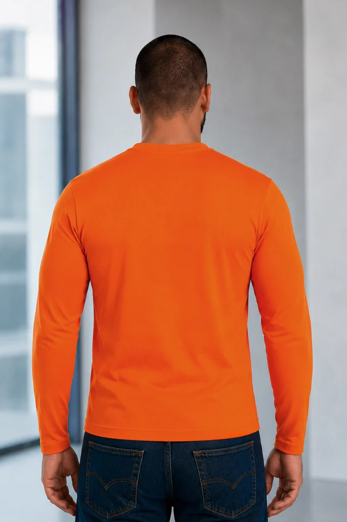 Men’s Long-Sleeve Crew Neck T-Shirt - Imagen 3