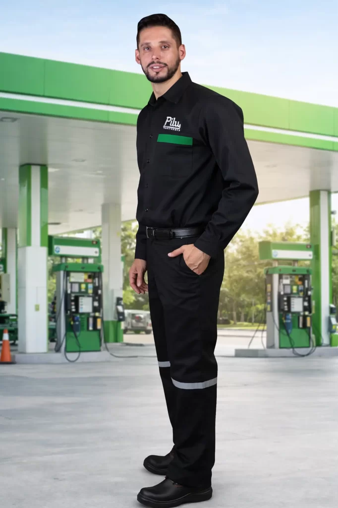 Gas Station Uniform Set (Men / Women) - Imagen 2