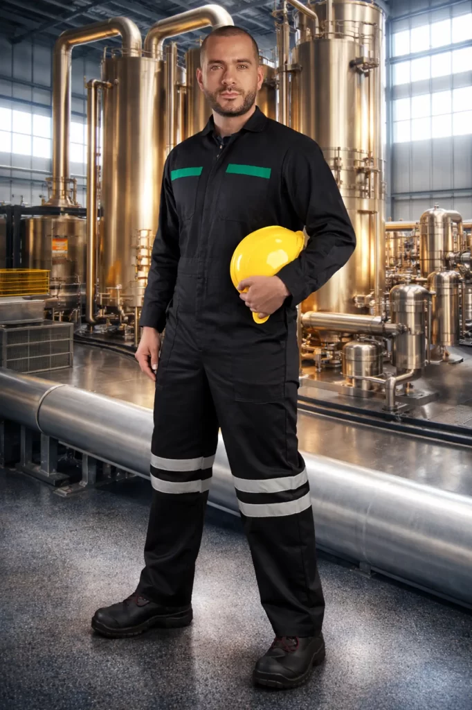 Pemex-Style Industrial Coverall - Imagen 2